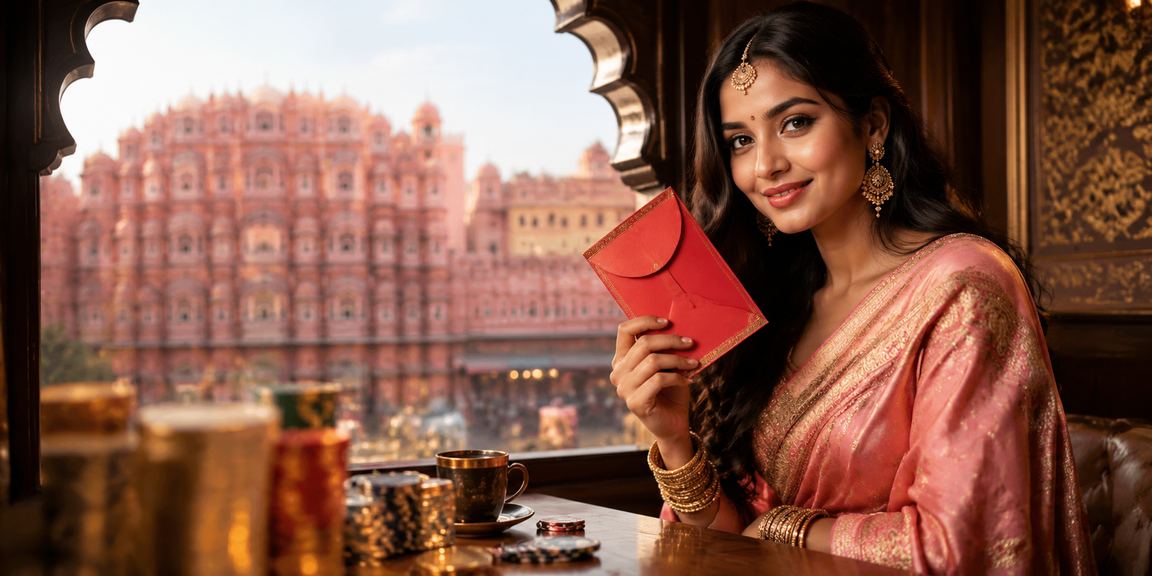 VIP enjoying exclusive benefits in Jaipur's historic setting
